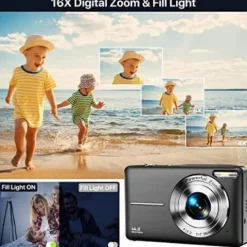 Pulse DC44 Digital Compact Camera w/32GB Card