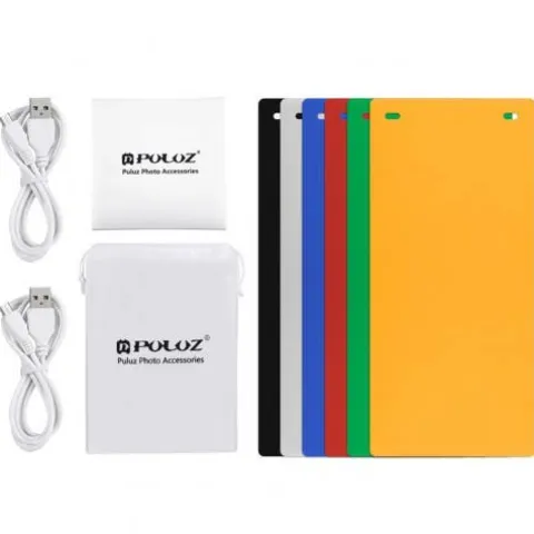 PULUZ Portable Studio Kit ( 9" Tent & LED Lighting Kit)