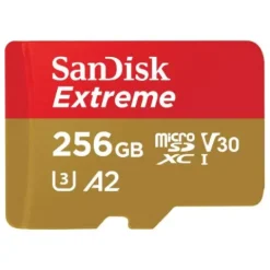 SanDisk Extreme 256GB Micro SDXC Card 190MB/S