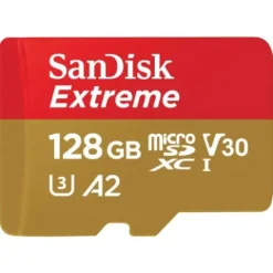 SanDisk Extreme 128GB Micro SDXC Card 160MB/S