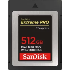 SanDisk Extreme PRO 512GB CFexpress Card