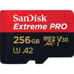 SanDisk Extreme PRO 256GB Micro SDXC Card 200Mbs