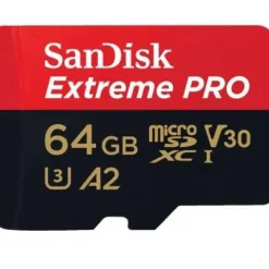 SanDisk Extreme Pro 64GB Micro SDXC Card 200Mbs