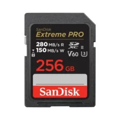 SanDisk Extreme Pro 256GB SDXC Card 280MB/s V60