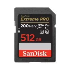 SanDisk Extreme Pro 512GB SDXC Card 200MB/s