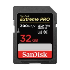 SanDisk Extreme PRO 32GB SDHC Card 300mbs
