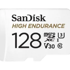 SanDisk 128GB High Endurance Micro SDHC Card 100MB/s R