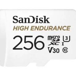 SanDisk 256GB High Endurance Micro SDHC Card 100MB/s R