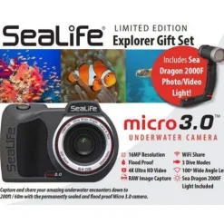 Sealife Micro 3.0 UW Explorer Set - Includes 2000F Light