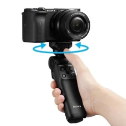 Sony A6400 + 16-50mm & GPVPT2 Grip - Vlogging Kit - Black
