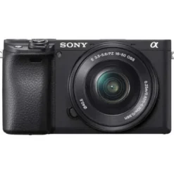 Sony A6400 + 16-50mm & GPVPT2 Grip - Vlogging Kit - Black