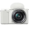 Sony ZV-E10 + 16-50mm Kit - White