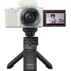 Sony ZV-E10 + 16-50mm Kit & GP-VPT2BT Grip - White