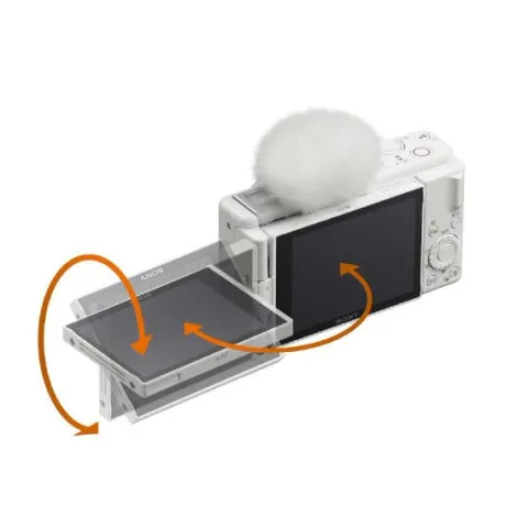 Sony ZV-1F - White