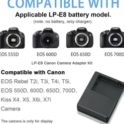 Tstar Canon LC-E8 Battery Charger