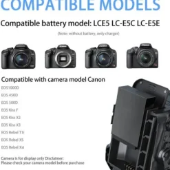 Tstar Canon LC-E5 Battery Charger