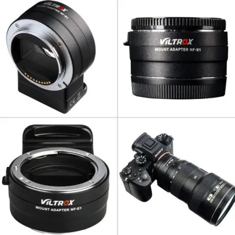 Viltrox NF-E1 Adaptor Nikon F Lens to Sony E