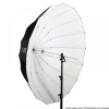 Xlite 165cm Deep Parabolic Umbrella Black/White