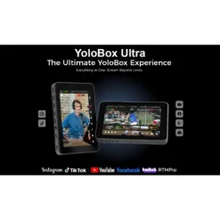 YoloLiv YoloBox Ultra All in One Multi Camera Streaming Encoder Switcher
