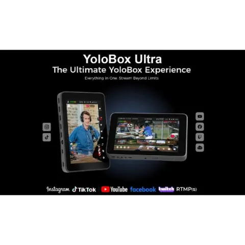 YoloLiv YoloBox Ultra All in One Multi Camera Streaming Encoder Switcher